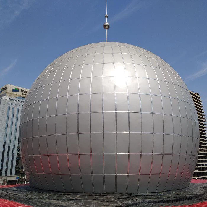 Horizontal Metal Planetarium Dome